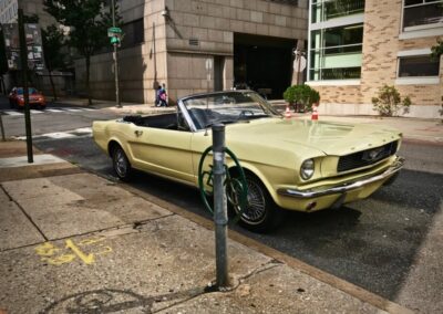Yellow Convertible