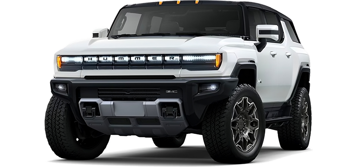 GMC Hummer EV SUV - white